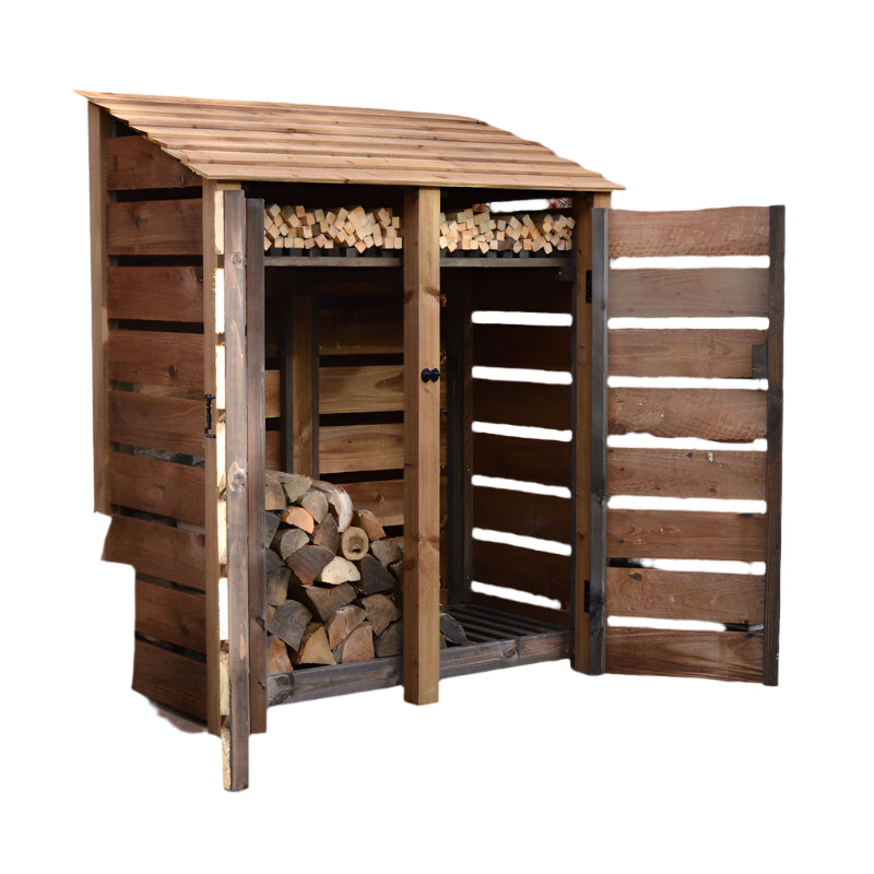 Cottesmore 6ft slatted shelf brown