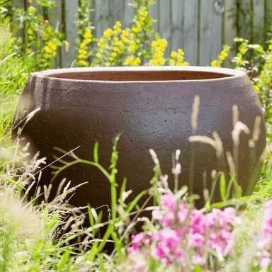 Cueta Ironstone Round Pot