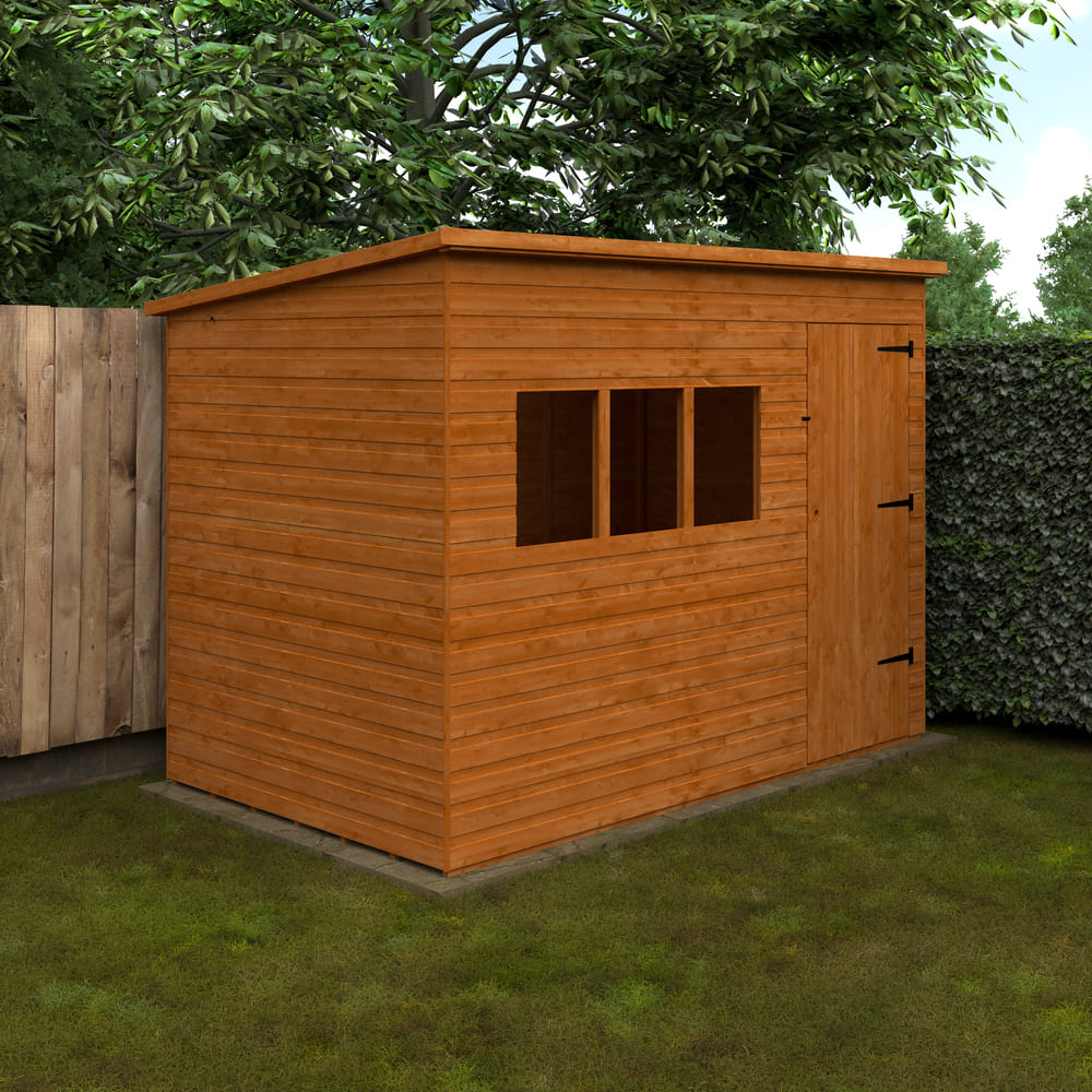 Deluxe Pent Shiplap Shed
