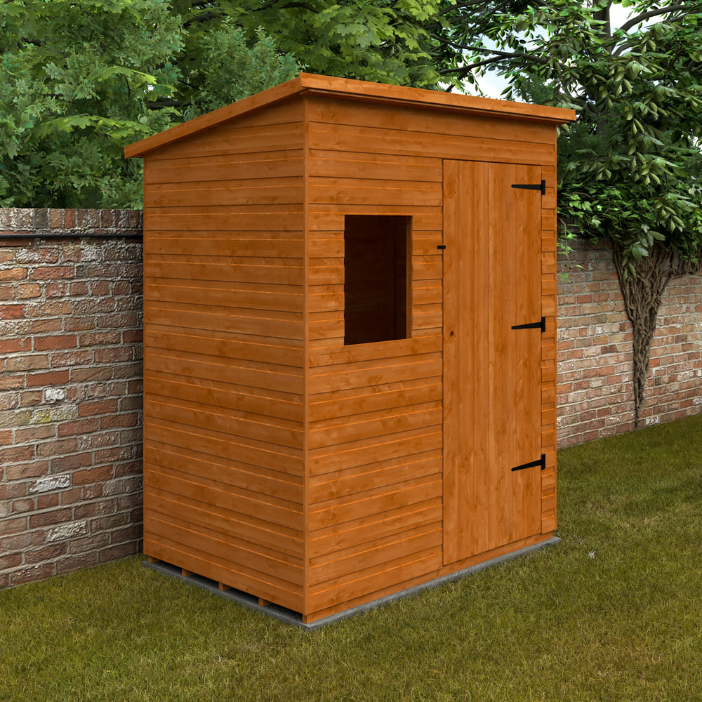 Deluxe Pent Shiplap Shed