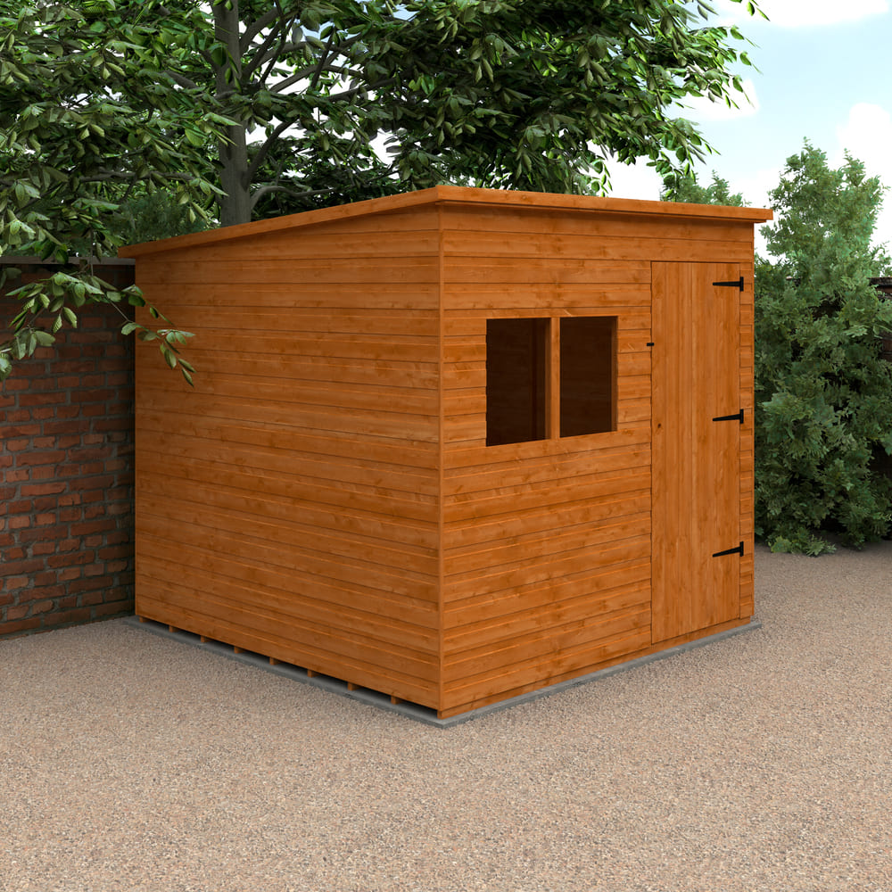 Deluxe Pent Shiplap Shed
