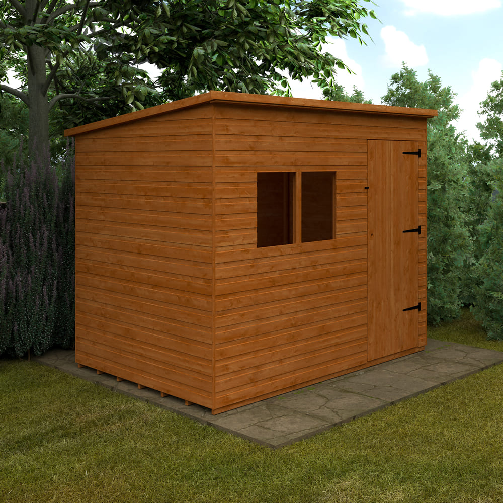 Deluxe Pent Shiplap Shed