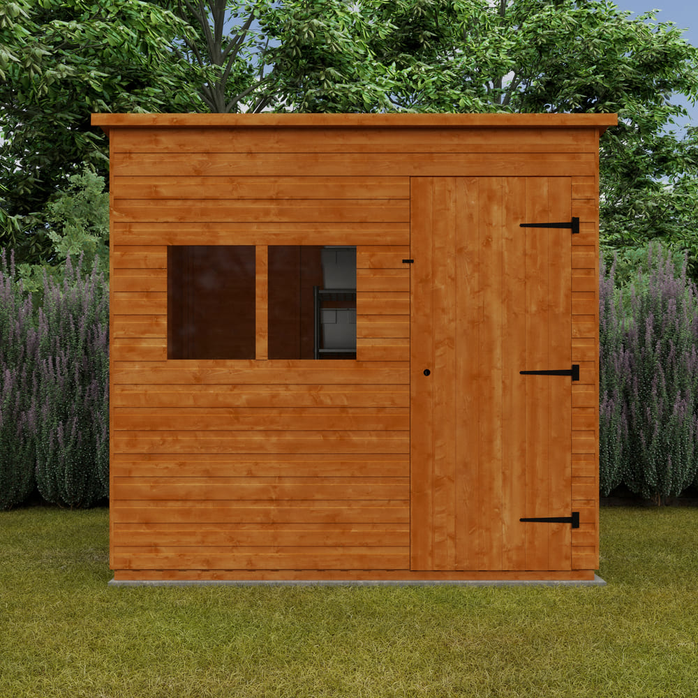 Deluxe Pent Shiplap Shed