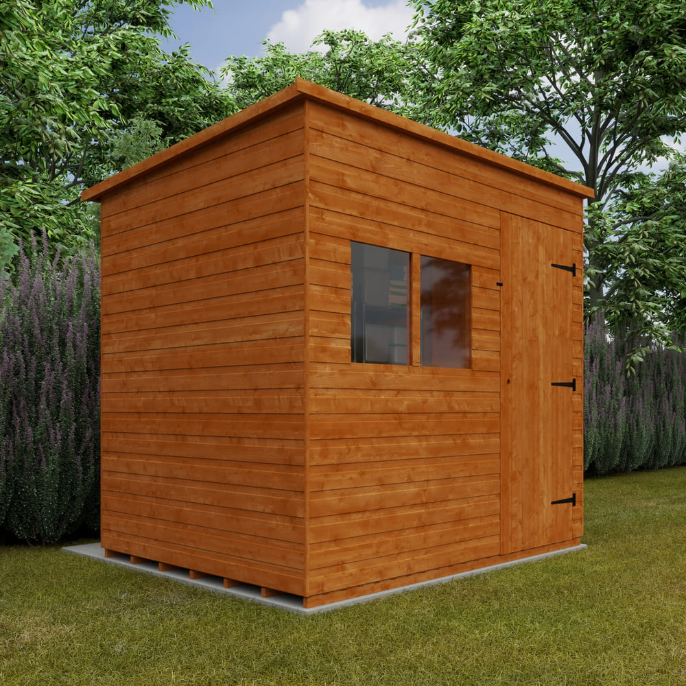 Deluxe Pent Shiplap Shed