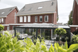 Modern house with a Deponti Giallo with Glass Roof