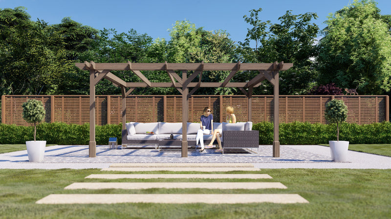 Double Premium Pergola