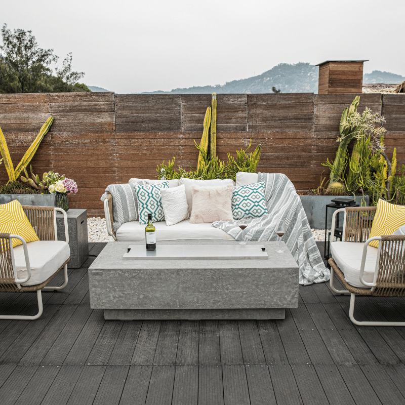 Elementi Kingsale Gas Fire Pit Table