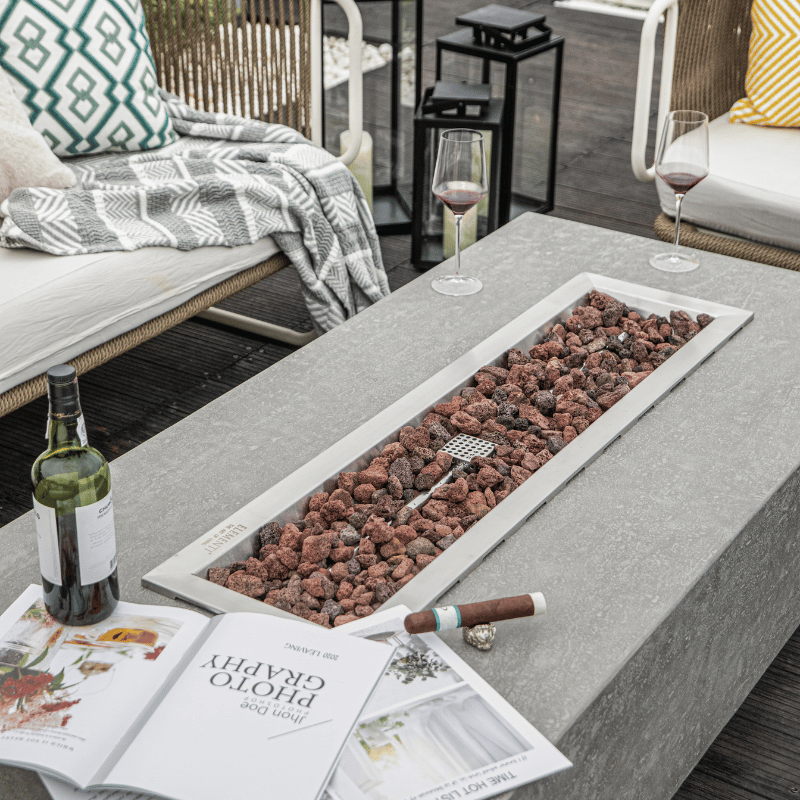 Elementi Kingsale Gas Fire Pit Table