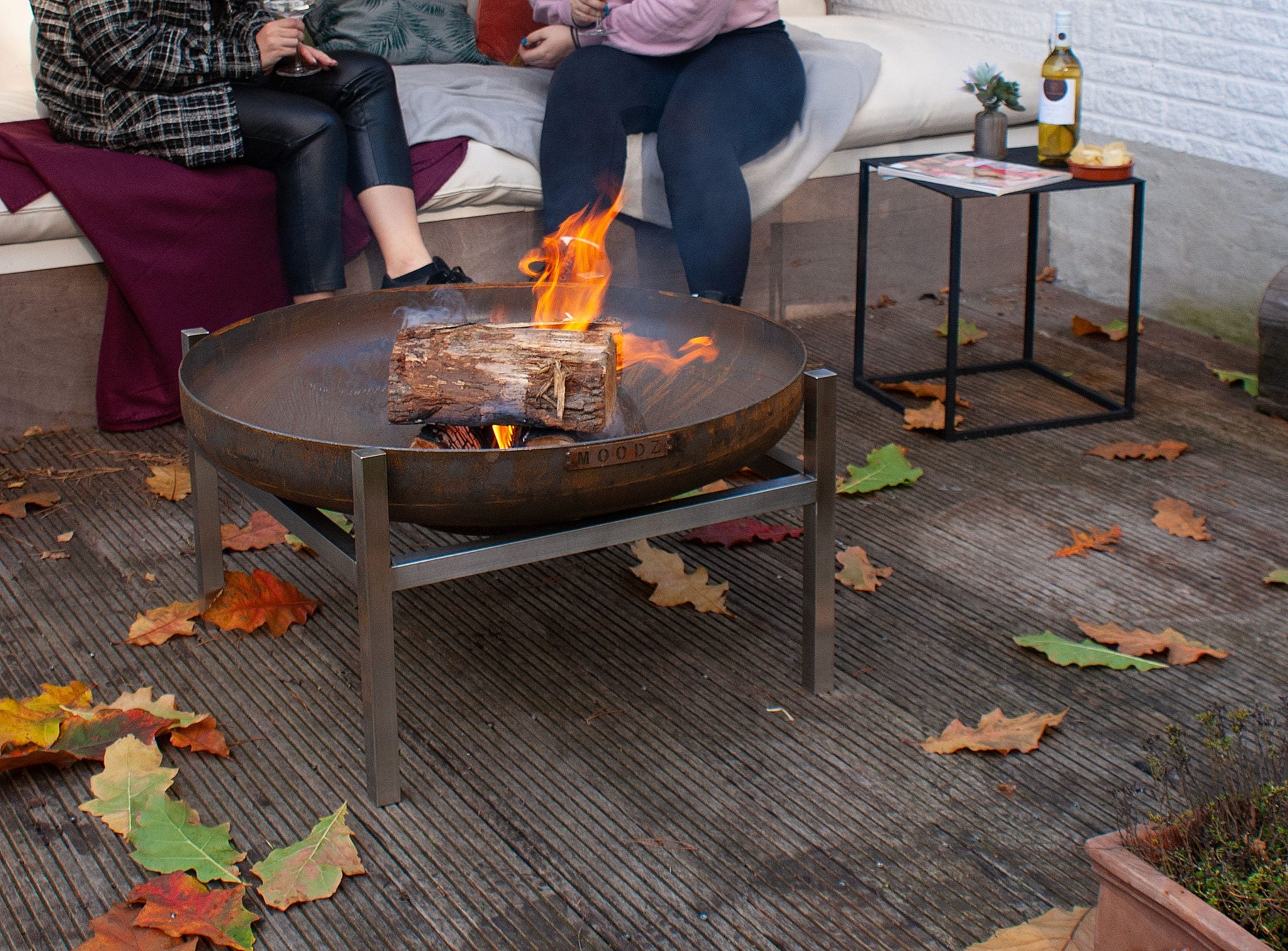 MOODZ Fire Bowl in Corten Steel