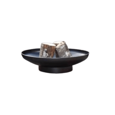 Flame Fire Pit Black