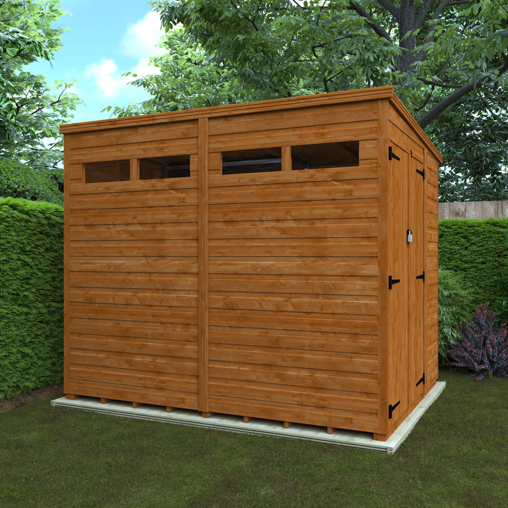 Flex Pent Security Shed