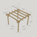 Garden Pergola   3m x 3m   4 Post