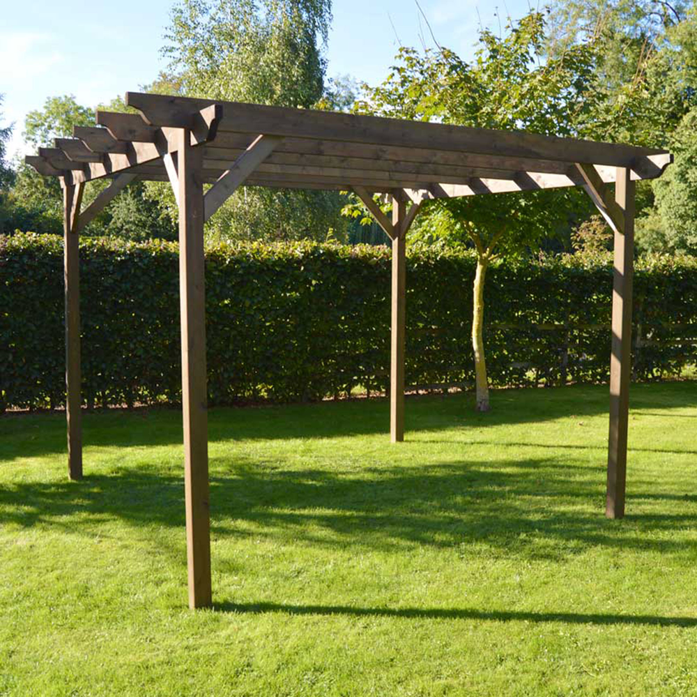 Garden Pergola 3.6m – Treated Timber, Easy Build