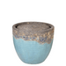 Glazed Ceramic Belaya Fountain   Sparkling Brown/Falling Green
