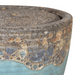 Glazed Ceramic Belaya Fountain   Sparkling Brown/Falling Green
side