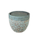 Glazed Ceramic Belaya Fountain   Falling Green/Angkor Green Mist
