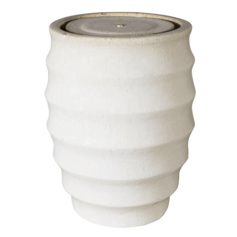 Glazed Ceramic Bosna Hi Fountain   Cream