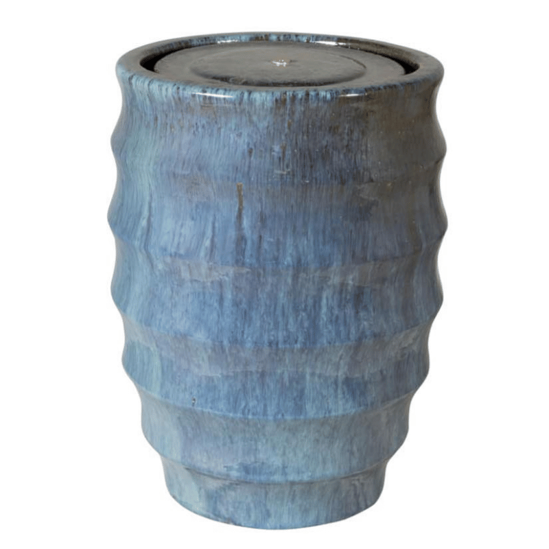 Glazed Ceramic Bosna Hi Fountain   Falling Green
