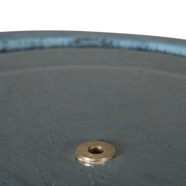Glazed Ceramic Praga Hi Fountain Green top
