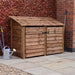 Hambleton 4ft brown solid closed