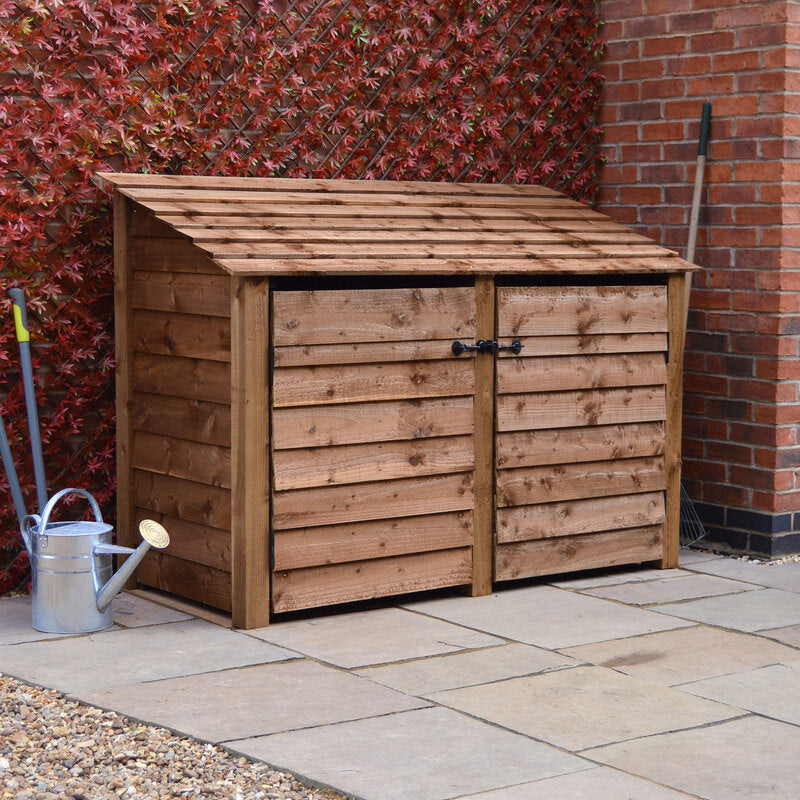 Hambleton 4ft brown solid closed