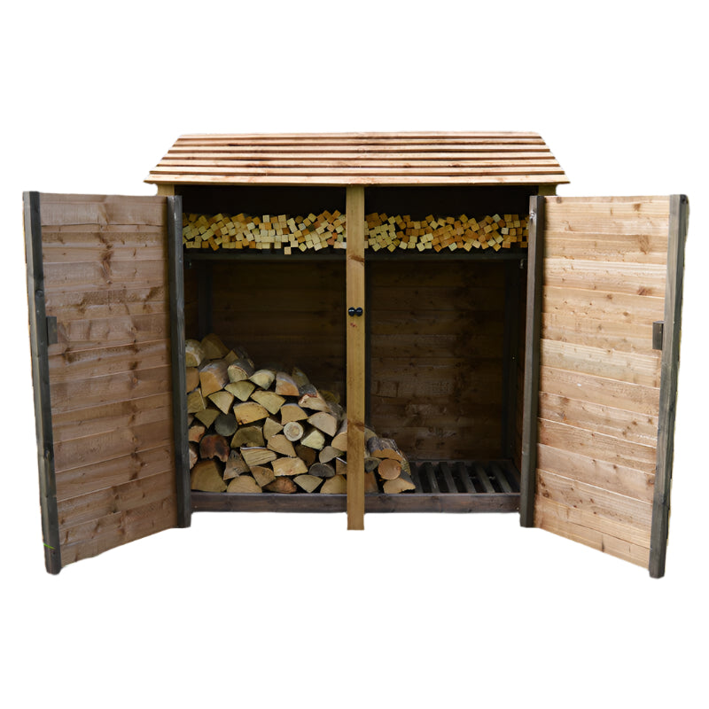 Hambleton 6ft brown solid open