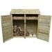 Hambleton 6ft green solid open