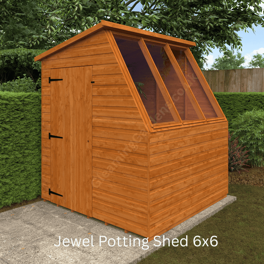 Jewel Potting Shed Shiplap
