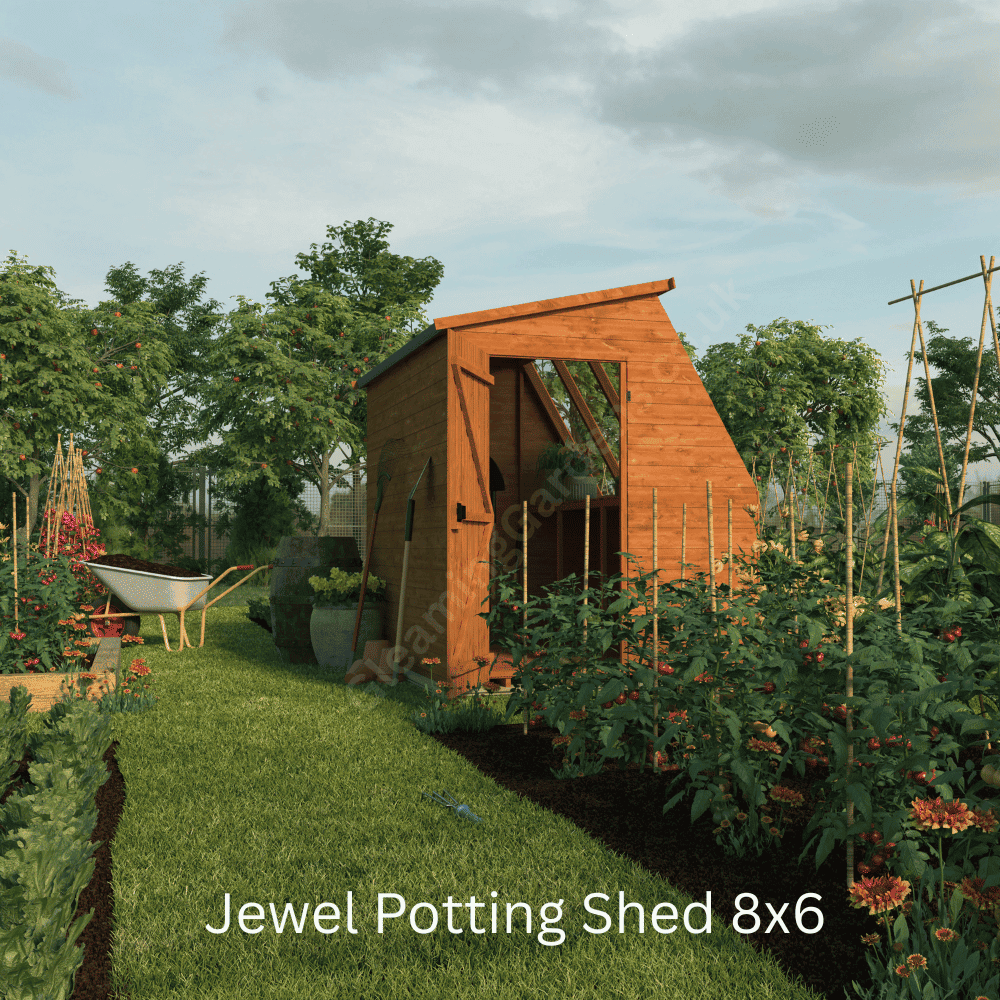 Jewel Potting Shed Shiplap