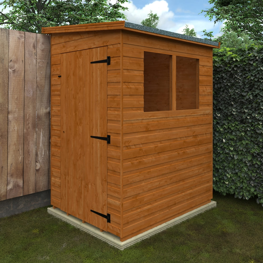 Lean-To Pent Shiplap Shed