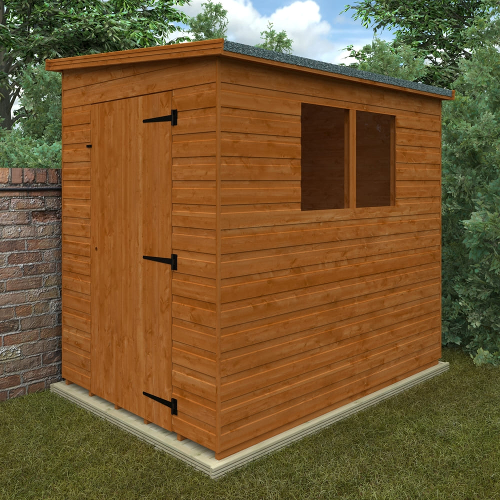 Lean-To Pent Shiplap Shed