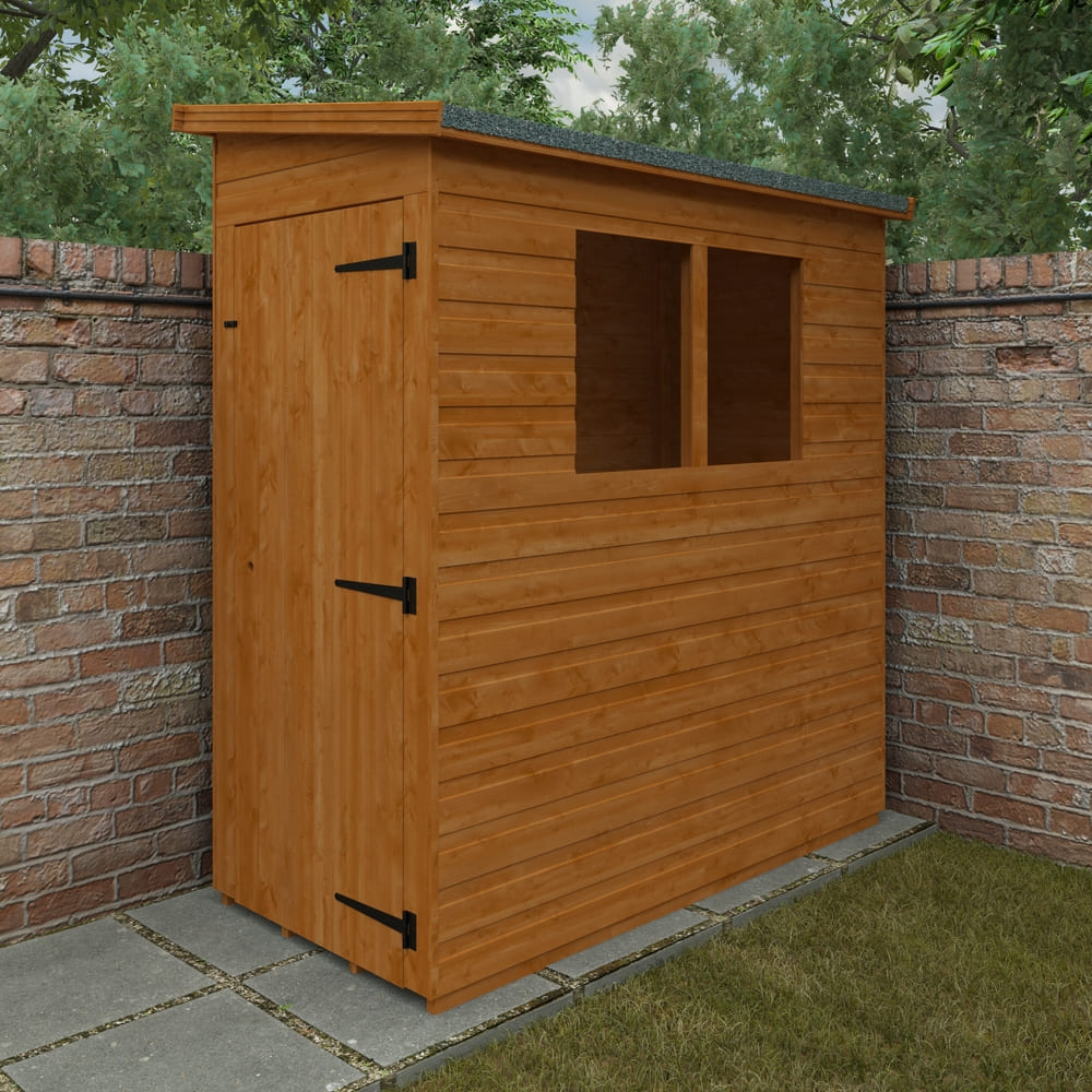Lean-To Pent Shiplap Shed