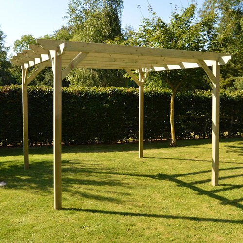 Light Green Garden Pergola Garden