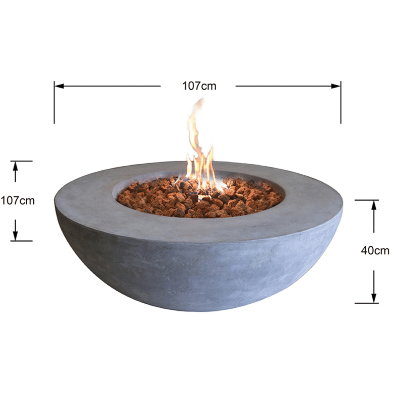Lunar Fire Bowl Dimensions