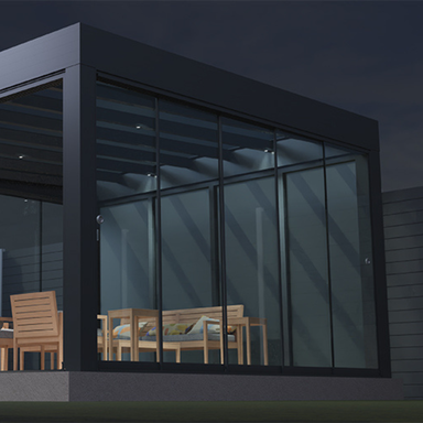 Mono veranda side view installation
