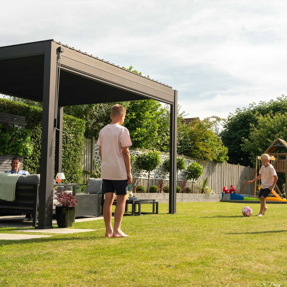 Nova - Titan Aluminium Pergola - 3m Square