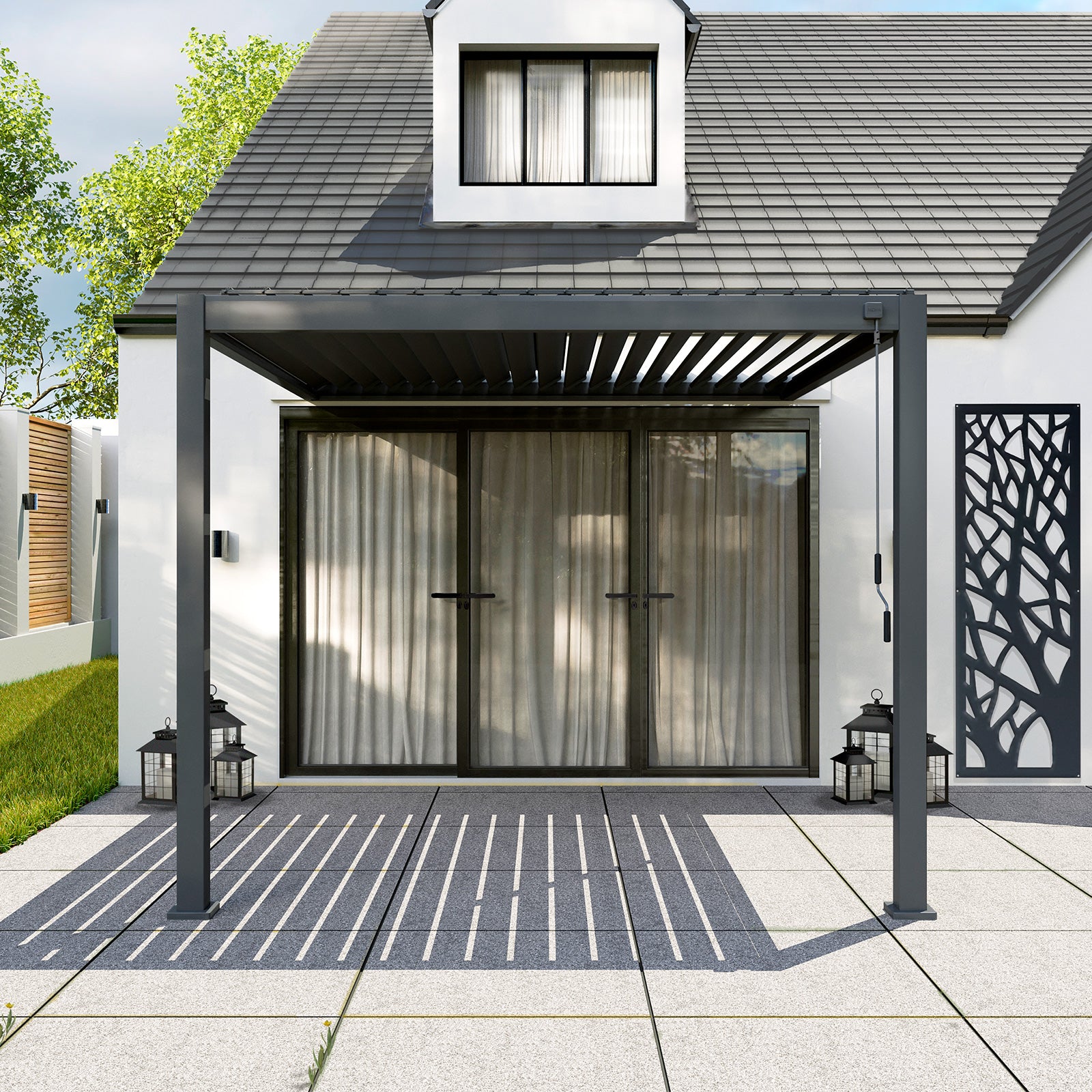 Nova Titan Wall Mounted Pergola