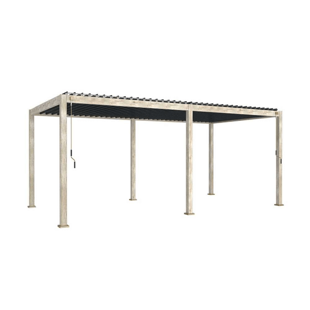 Nova Titan Pergola - Wood Look