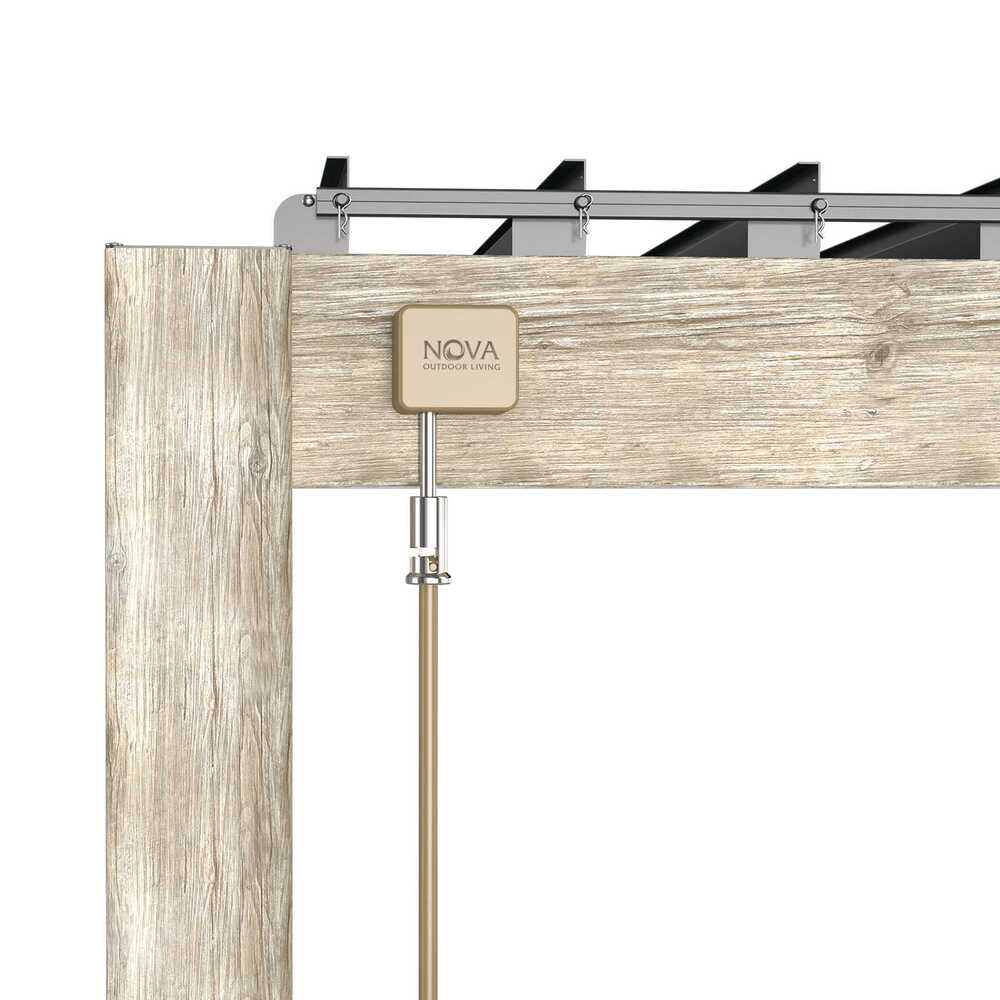 Nova Titan Pergola - Wood Look