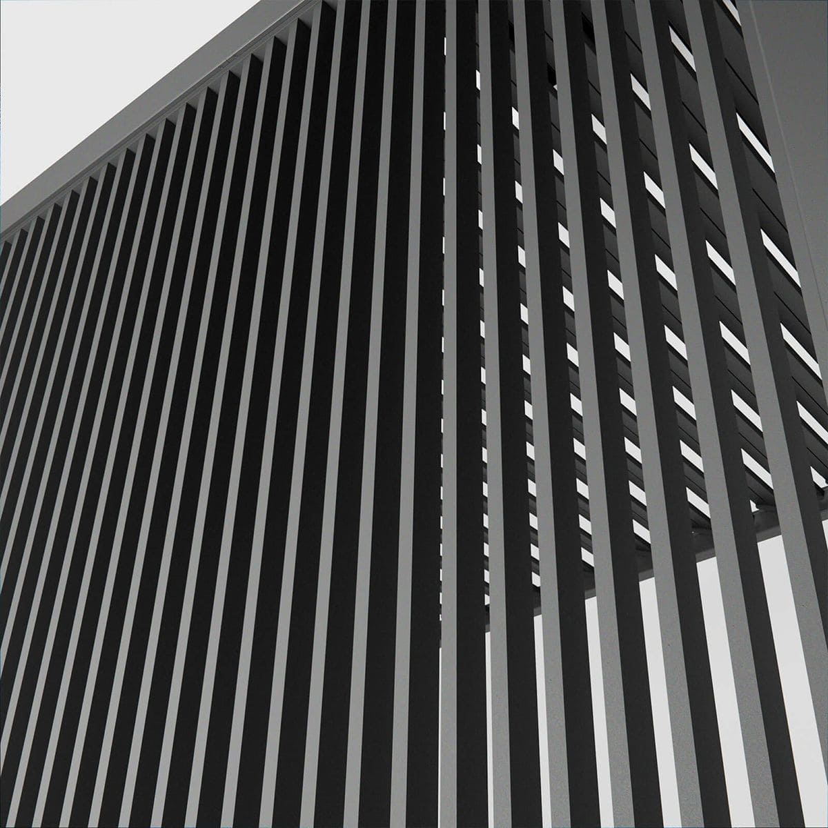 Nova Titan Vertical Louvre Side Wall Panel