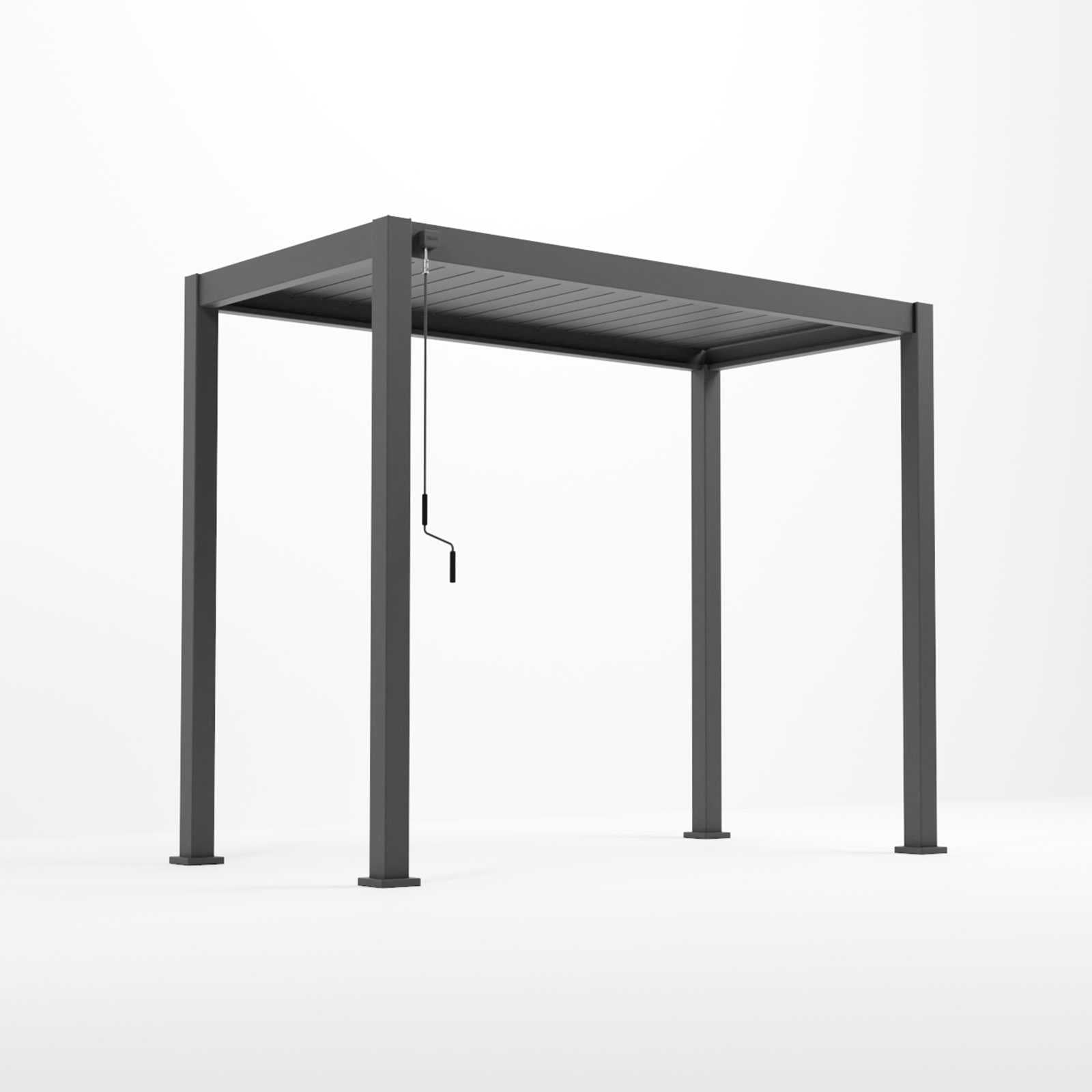 Nova Titan Aluminium Pergola - Grey