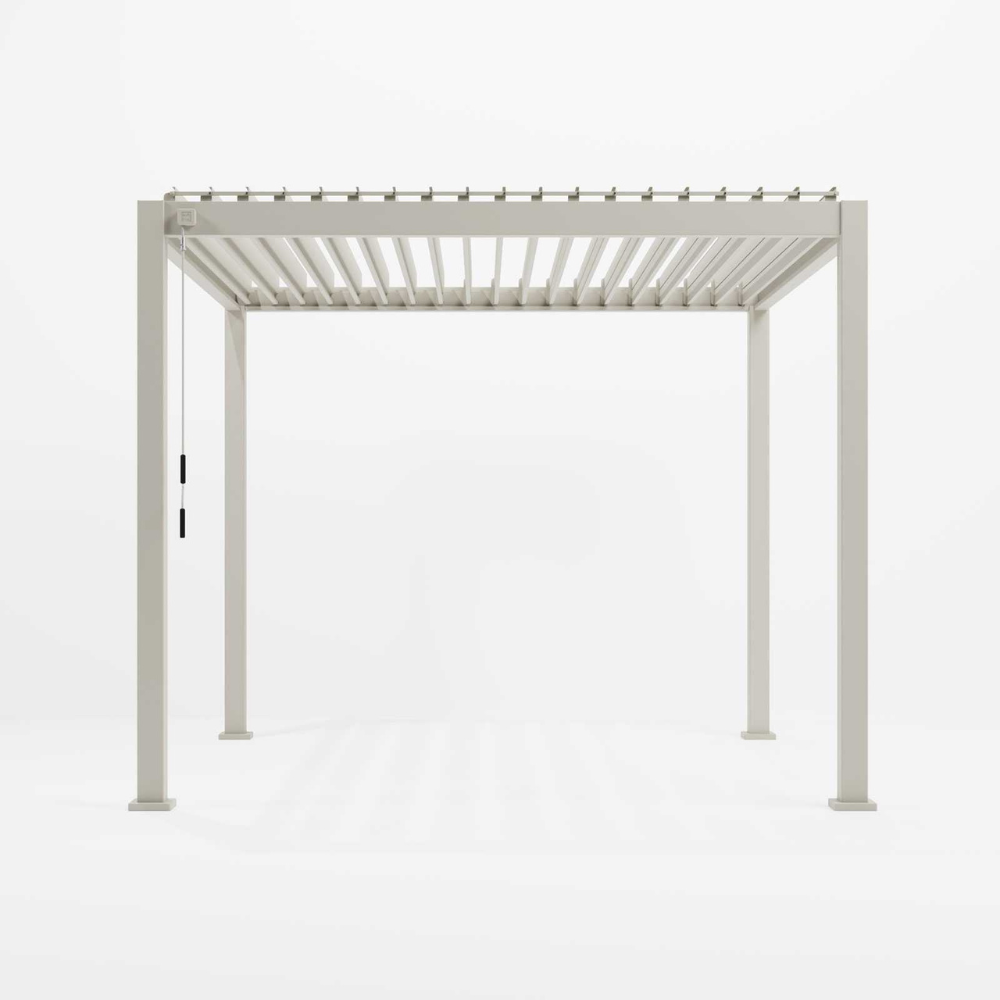 Nova - Titan Aluminium Pergola - 3m Square