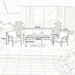 Nova Eleanor side table outdoor
