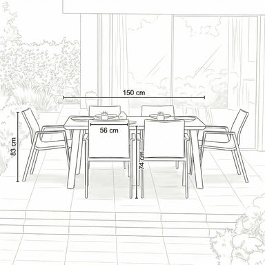 Nova outdoor furniture detail cushions