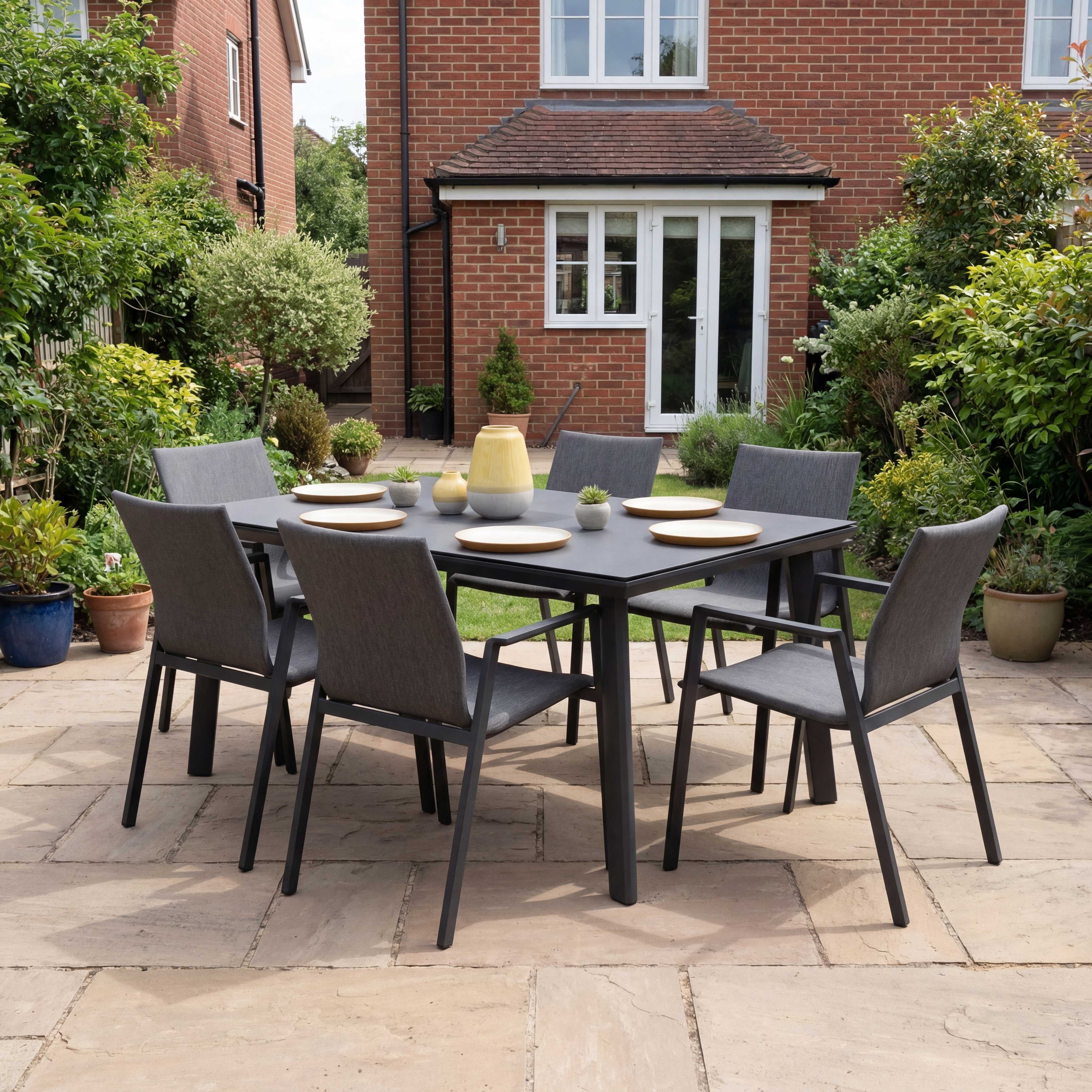 Nova outdoor furniture detail cushions