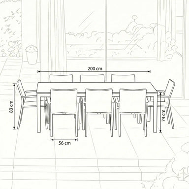 Nova outdoor furniture detail cushions