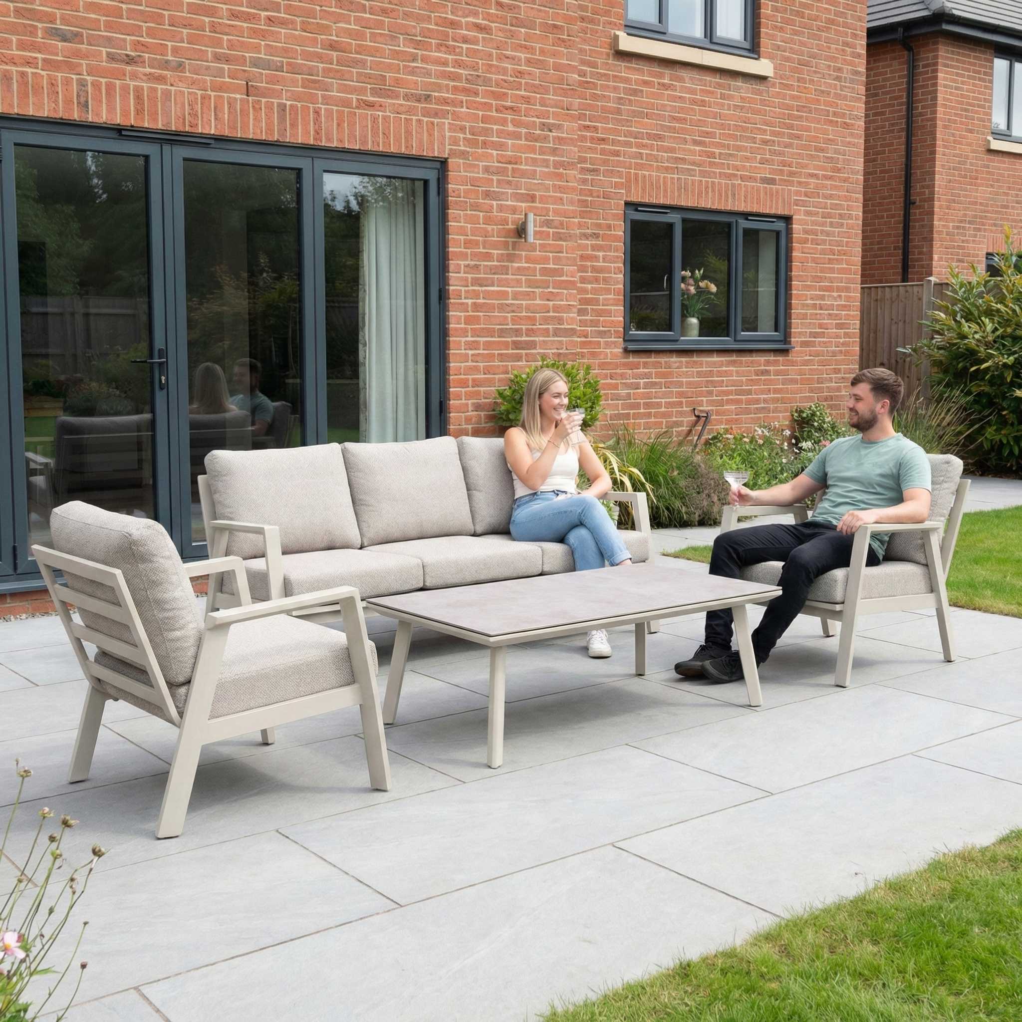 Nova outdoor furniture detail cushions