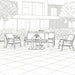 Nova reclining chair outdoor layout