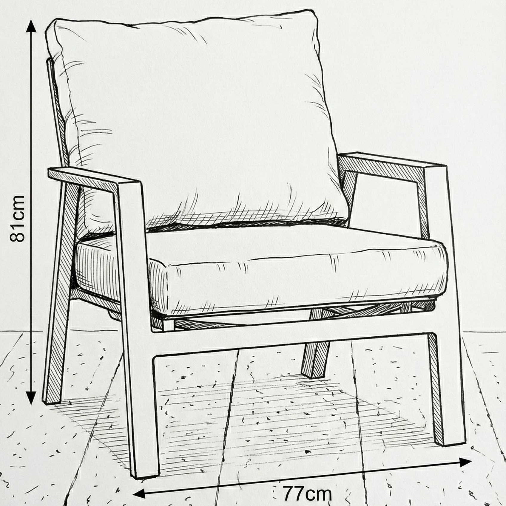 Nova outdoor seating set garden layout