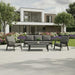 Nova outdoor seating set garden layout